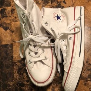 White high top converse